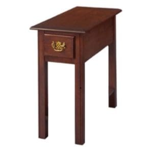 Chippendale: Chairside Table With Drawer