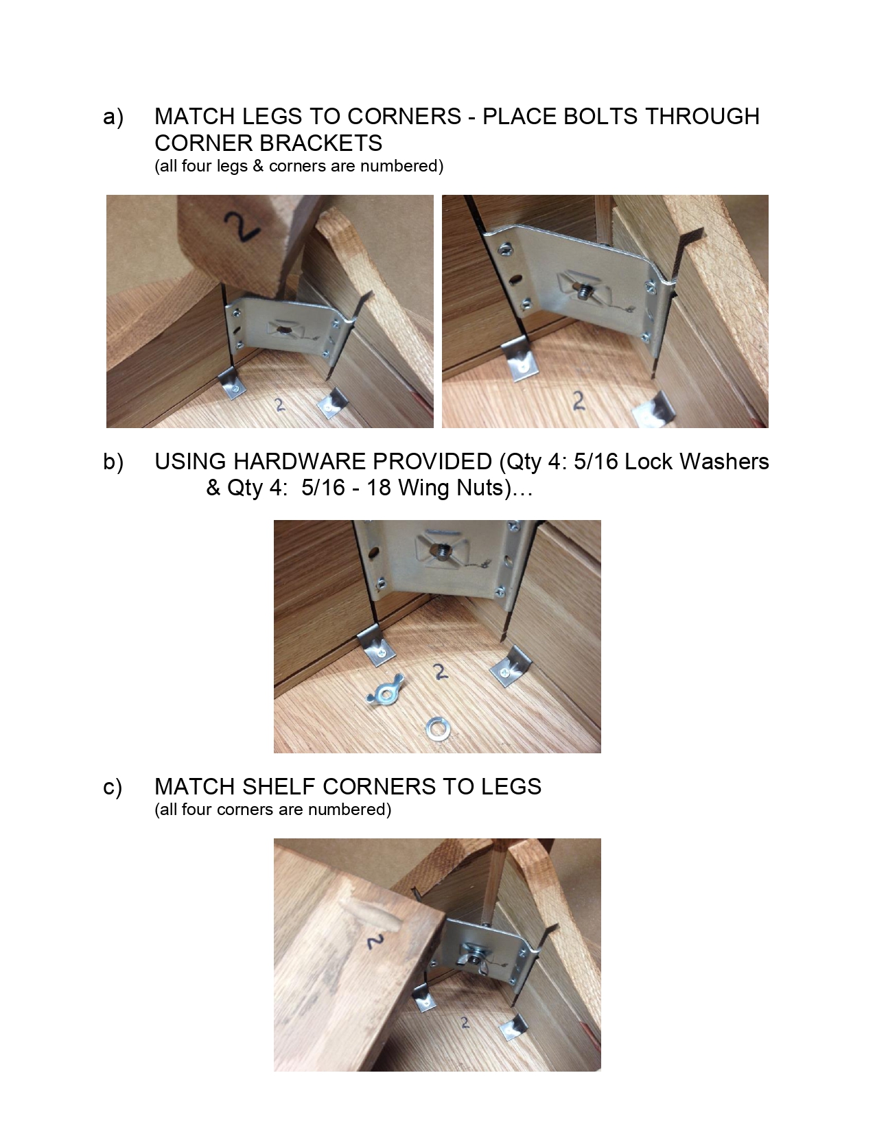 End Table with Shelf Assembly Instructions Leisters Furniture