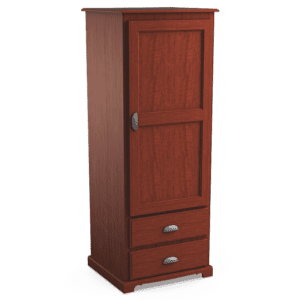 Georgetown: Single Wardrobe With Two Drawers