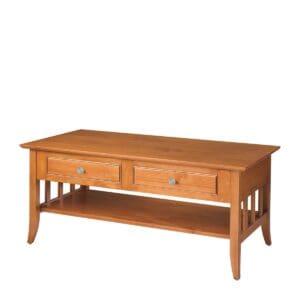 Passages: Rectangular Coffee Table With 2 Drawers And Shelf