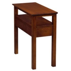 Ridgemont: Chairside Table With Shelf