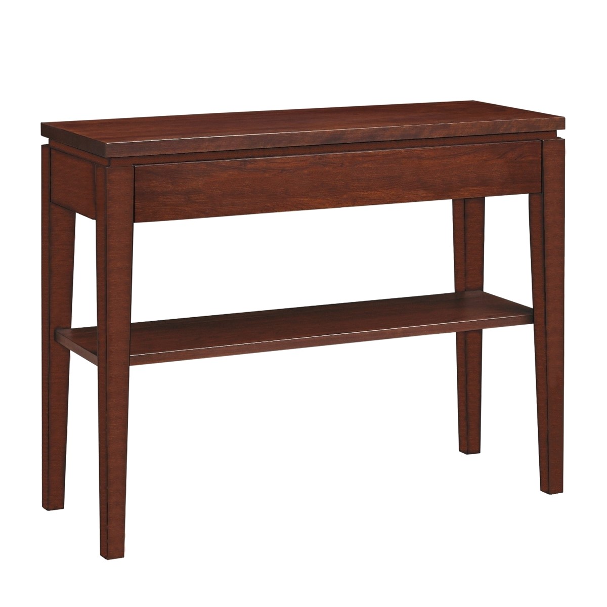 Urban Expressions Hall Console Table with Shelf Leisters Furniture