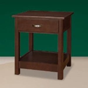 York County: Open Nightstand With Single Drawer