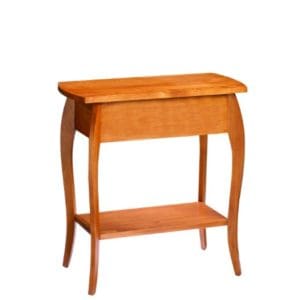 Harlo: Chairside Table With Shelf