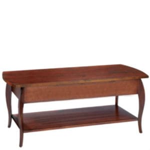 Harlo: Rectangular Coffee Table With Shelf