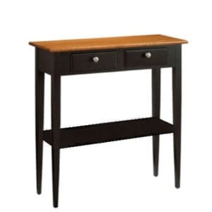 Saxony: Hall Console Table With Drawer & Shelf