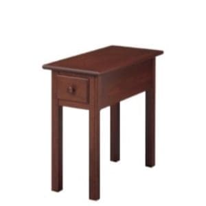Shaker : Chairside Table With Drawer