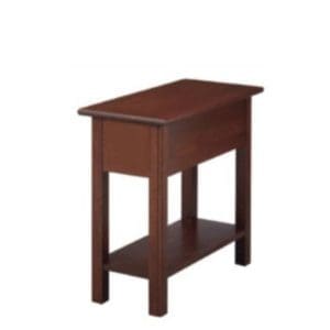 Shaker : Chairside Table With Shelf